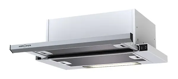 KAMILLA slim 600 INOX ( 2 мотора) вытяжка кухонная