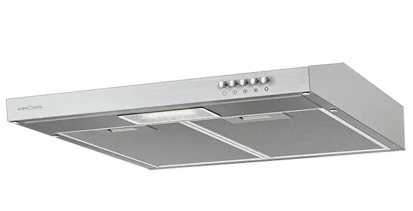 JESSICA slim 500 inox push button вытяжка кухонная