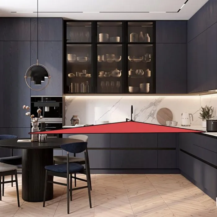 Про правило «рабочего треугольника» на кухне и как его организовать Про правило «рабочего треугольника» на кухне и как его организовать