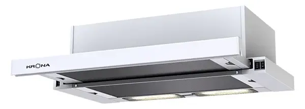 KAMILLA 600 WHITE (2 мотора) вытяжка кухонная