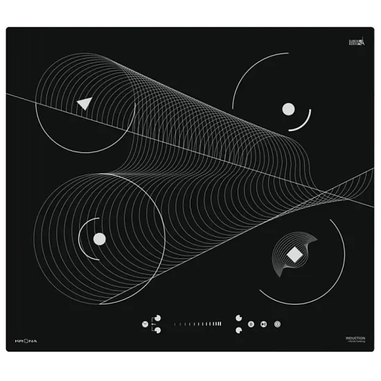 MERIDIANA 60 BL индукционная варочная поверхность (независимая)
