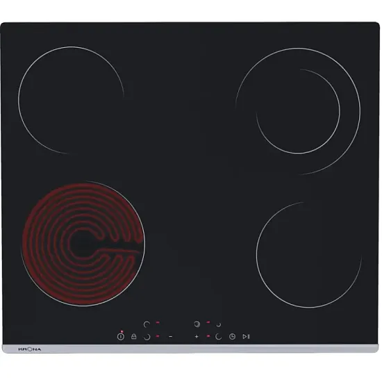 LUNA 60 BL/S K электрическая варочная поверхность (независимая)