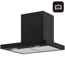 ONYX 600 GLASS BLACK S вытяжка кухонная