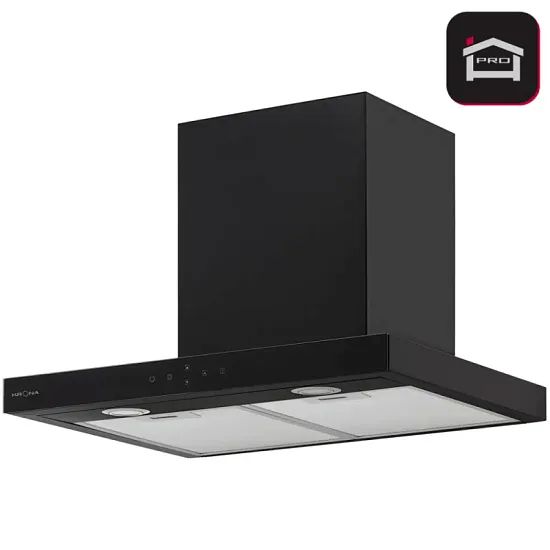 ONYX 600 GLASS BLACK S вытяжка кухонная ONYX 600 GLASS BLACK S вытяжка кухонная