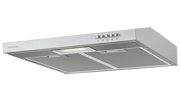 JESSICA slim 500 inox push button вытяжка кухонная